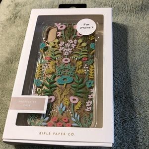 Rifle Paper Co iphone X protective case